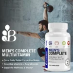 Men's 50+ Daily Super Multivitamin, High Potency Formula for Brain, Eye & Heart Health - Image 3