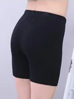 6pcs Basic Solid Color Girls Shorts Simple Style Summer Casual Kids Short Pants - Image 4