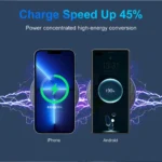 Wireless Charger Pad for Samsung Galaxy S25 S24 S23 iPhone 16 15 14 Pro Max Ultra-Thin Fast Wireless - Image 5