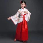 Chinese Hanfu Dress Girl Cosplay Performance Costumes Kids Clothes Vintage Traditional Stage