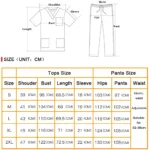 Wholesale 7 Colors Zipper V-neck Short Sleeve Pocket Nursing Working Top Pants Uniform - Image 5