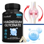 Magnesium Glycinate - Supports Nerve, Muscle, Bone and Heart Health, Helps with Stress
