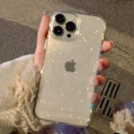 Pink Glitter Bling Clear Soft Case for IPhone 17 Air 16 15 14 13 12 11 Pro Max Plus 17Pro 16Pro - Image 2