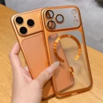 Luxury Matte Translucent Magnetic Phone Case For iPhone 17 Pro Max 17Pro Air Cases - Image 3