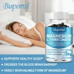 Magnesium L Threonate - Focus and Memory Enhancer, Supports Nerve Function - Image 3