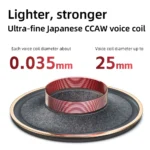 FiiO FT1-New version Closed-Back Over-Ear Fiber Composite Diaphragm Wired Hi-Fi Headphones - Image 6