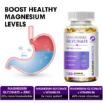 Kexinsh Magnesium Glycinate Supplement 500mg with Zinc,Vitamin D3 B6 Promotes Natural Sleep - Image 4