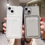 Transparent Card Bag Holder Phone Case For iPhone 17 Pro Max - Image 3