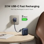 Baseus 45W Mini Power Bank 10000mAh Built-In USB-C Cable Pocket-Sized Smaller Fast Charging - Image 5