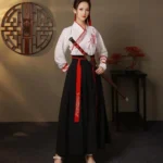 Cosplay Costumes Adult Suit Women Hanfu Modern Top Skirt 2 Piece Set Men - Image 6