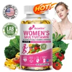 Daily Multivitamin for Women Capsules - Multivitamin and Multimineral Supplement for Skin Hair