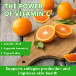 Vitamin C 1000 Mg - with Citrus, Rosehip, Immune Support, Collagen Production, Skin Health - Image 5