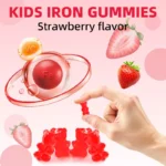 Kids Iron Gummies - Contains Vitamin C - Improves Absorption Boost Energy Levels - Image 4