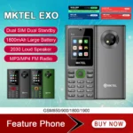 MKTEL EXO Feature Phone Senior Mobile Phone