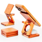 25W Qi2.2 Magnetic Wireless Charger, 3 in 1 Qi2 25W Foldable Fast Wireless Charging Stand - Image 6