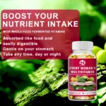 Daily Women's Multivitamin - Super Vitamins (A B C D E K) + Iron + Zinc + Organic Non-GMO Ingredients - Image 5