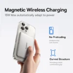 【CCC】Baseus 10000mAh Magnetic Power Bank PD 27W, 5000mAh Magnetic Power Bank - Image 2