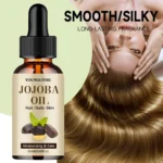 Organic Jojoba Oil, Pure Moisturizing Oil For Face, Hair, Skin Nails
