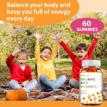 Kids Gummies - with Vitamin C, Zinc for Mood Balance Support,  Boosts Immunity - Image 4