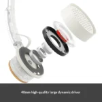 Fiio Eh11 Headphones Retro Over-Ear Bluetooth Headphones - Image 3
