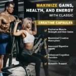 Creatine Monohydrate Capsules | Creatine Pills, Supports Workout Recovery, Lean Muscle Gain - Image 2
