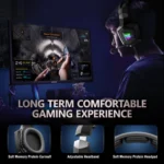 ONIKUMA K8 Gaming Headphones with Flexible HD Mic RGB Light Surround Sound - Image 3