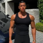 2024 New Men's Pure Cotton Tight Vest Casual Sports Tank Tops Middle-aged Sleeveless - Image 6