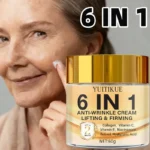 6-in-1 Anti-Wrinkle Cream, Lifting and Firming Collagen, Vitamin C, Vitamin E - Image 2
