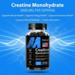 Creatine Monohydrate Capsules for Enhance Muscle Mass Strength & Performance Improvement - Image 4