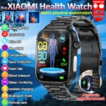 2025 New For XIAOM1 ECG+PPG Blood Fat Uric Acid Health Smartwatch Men