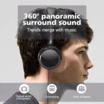 3.5mm/Type-C Wired Headphones Noise Cancelling Business Over Ear Headset - Image 4