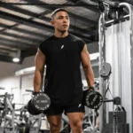 Sleeveless T-shirt Men Quick-drying Fitness Bodybuilding Shirt Male Fashion - Image 6