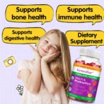 Children's Multivitamin Gummies, Sugar-Free Gummies with Vitamins C, D, B6 and Zinc - Image 2