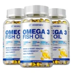 Omega-3 Fish Oil Rich in DHA and EPA - Improve Bad Mood, Relieve Stress, Strengthen The Brain