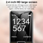 GSM 2G BAR Phone G600 Dual SIM Card 6800mAh Battery SOS Big Key 2.4Inch Screen - Image 6