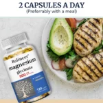 Magnesium Glycinate 500 Mg - 30/60/120 Capsules, High Absorption, Dietary Supplement for Sleep - Image 5