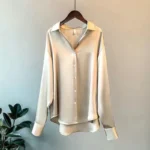 Summer Shirts And Blouses Woman Casual Top Autumn Winter Korean Long Sleeve - Image 4