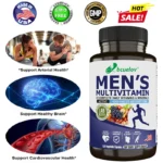 Men's Multivitamin Multimineral Supplement Vitamin ABCDEK Magnesium Calcium Zinc