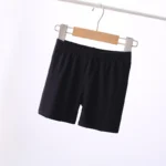 6pcs Basic Solid Color Girls Shorts Simple Style Summer Casual Kids Short Pants - Image 3