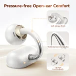 QCY Crossky C50 Open Ear Wireless Earbuds Bluetooth 6.0 Comfort Clip On Sports Earphone - Image 2