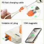 Magnetic Wireless 10000mAh Power Bank 22.5W Fast Charger - Image 2