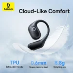 Baseus Eli 2i Fit Open-Ear Earphones True Wireless Bluetooth 6.0 Ear Hooks Headphones - Image 2