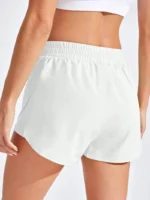 Yoga Shorts Women Fitness Elastic Running Workout Short Leggings - Image 2