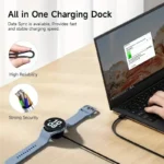 Magnetic Watch Wireless Charger For Samsung Galaxy Watch 8/7/6/5pro/5/4/3 Active 2 Portable - Image 4
