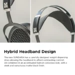 HIFIMAN SUNDARA Over-Ear Full-Size Planar Magnetic Headphones (Black) - Image 5