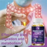 Magnesium Citrate Capsule 1000 Mg - Support for Women & Men - Image 4