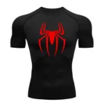 2025 Men's Spider Print Compression Shirt, Quick Dry T-Shirt, Gym Running Jersey - Image 2