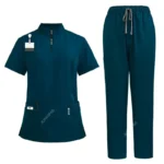 Unisex Medical Uniforms for V-neck Nurse Scurbs Set Women Hospital Doctor Workwear - Image 3