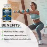 Alxfresh Magnesium Glycinate Supplement 500mg &Zinc,Vitamin D3 B6 - Image 2