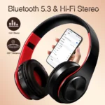 CATASSU Earphone Bluetooth Headphones Over Ear Stereo Wireless Headset